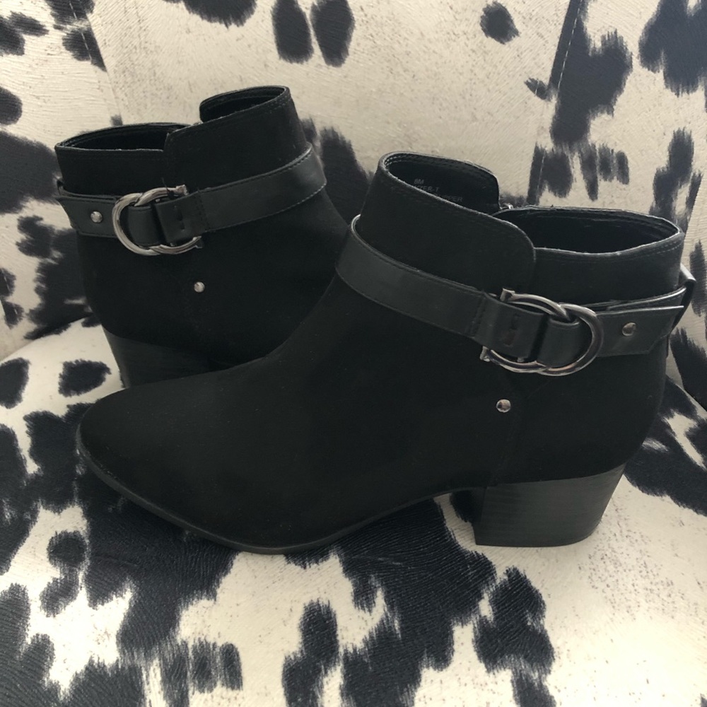 UNISA Faux Suede Ankle Booties